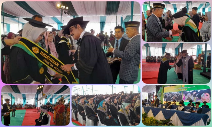 Sidang Terbuka Senat Unper Tasikmalaya Dalam Rangka Wisuda Angkatan Ke