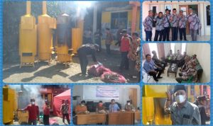 collage mesin pembakar sampah