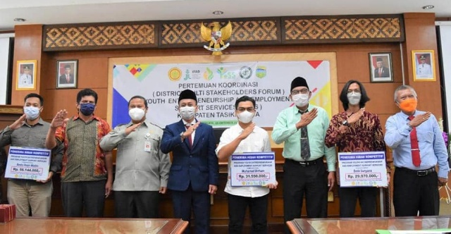 Wakil Bupati Tasikmalaya Hadiri Acara District Multi Stakeholder Forum Program Yess