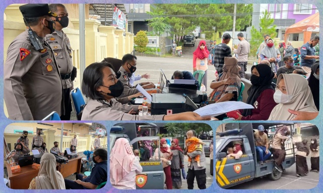 Vaksin Presisi Polres Banjar