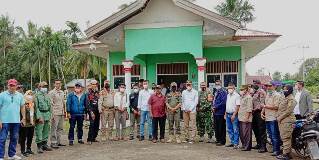 Wabup Meranti Kunker ke Kecamatan Rangsang Dalam Rangka Peninjauan Pilkades Serentak Tahun 2021