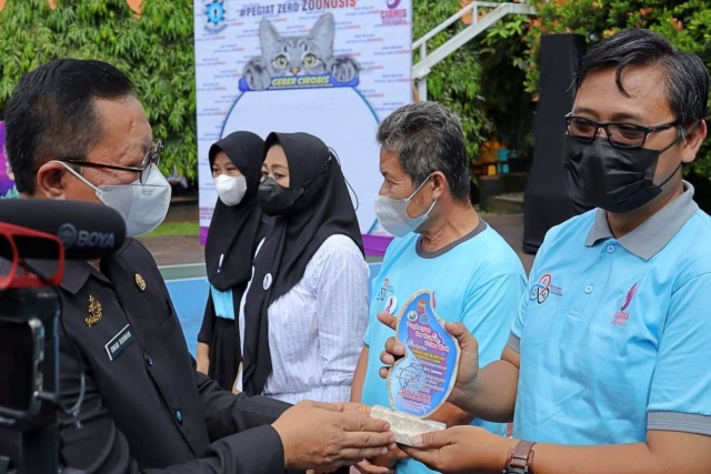 Menuju Indonesia Bebas Rabies 2030, Disnakan Ciamis Gelar "Geber Cirobis"