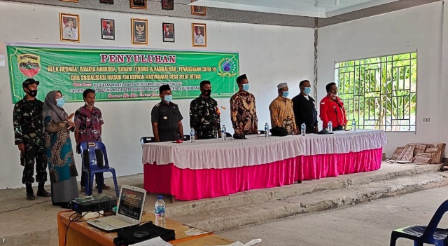 Karya Bakti Kodim 0209 / Labuhan Batu Mengadakan Acara Penyuluhan Yang Dilaksanakan oleh Plh Danramil 04/ Labuhan Bilik