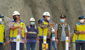 Wabup Ciamis Hadiri Peresmian Pengalihan Sungai Bendungan Leuwi Keris