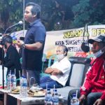 Wabup Ciamis Buka Turnamen Volly Ball Pervos Cup di Desa Baregbeg