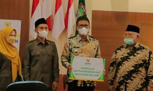 Bupati Herdiat Launching Aplikasi Gerakan Ciamis Cinta Zakat