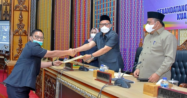 Tiga Pansus DPRD Kab.Bengkalis Sampaikan Laporan pada Sidang Paripurna