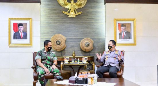 Kapolri Pastikan Sinergitas dan Soliditas TNI-Polri Ditingkatkan