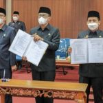 Bupati Ciamis Ikuti Rapat Paripurna DPRD Bahas Raperda APBD Tahun 2022