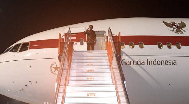 Dari Dubai, Presiden Jokowi Pulang ke Tanah Air