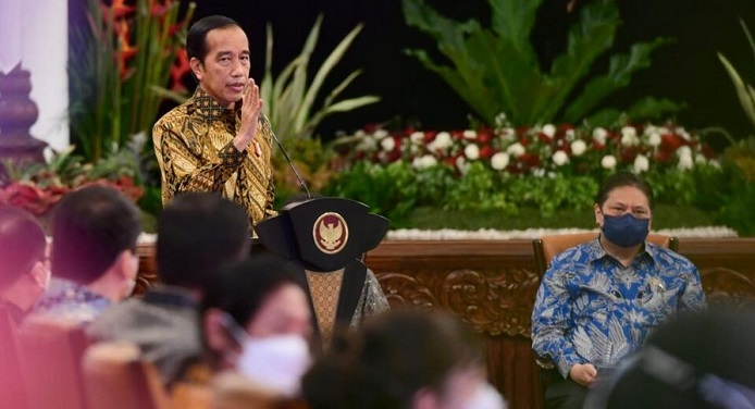 Presiden Jokowi: Pengendalian Covid-19 Jadi Kunci Pertumbuhan Ekonomi di 2022