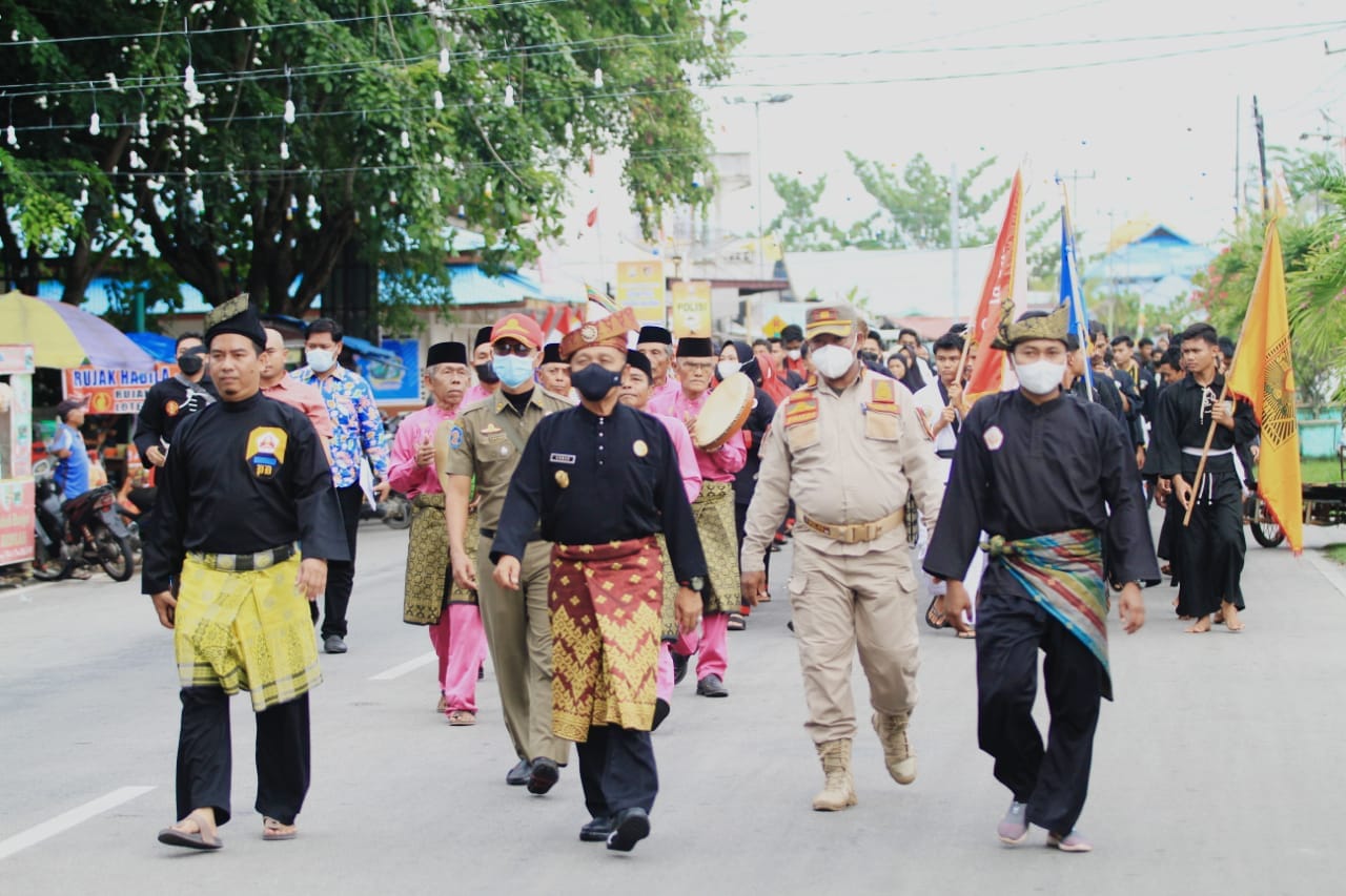Wakil Bupati Meranti Buka Secara Resmi Kejurkab Pencak Silat Kabupaten Meranti Tahun 2021