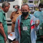 Jelang Nataru, Dishub dan BNNK Ciamis Gelar Ram Check dan Test Urine Awak Kendaraan