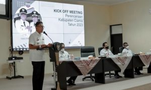 Kick Off Meeting Perencanaan 2023, Bupati Ciamis Sebut Saatnya Menyamakan Persepsi