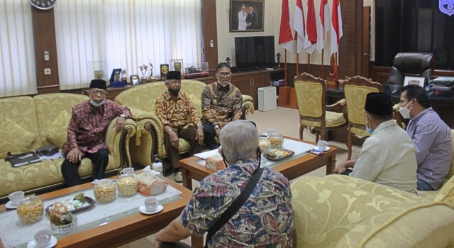 Bupati Herdiat Terima Kunjungan Silaturrahmi Pengurus LLI Kabupaten Ciamis