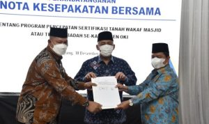 Pemkab OKI Dorong Sertifikasi Tanah Tempat Ibadah