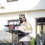 42 Personel Polres Banjar Naik Pangkat, Kapolres Banjar Pimpin Upacara Korp Raport