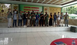 Kodim 0402/OKI-OI Gelar Coffe Morning bersama Pengusaha Se-Kabupaten OKI-OI