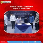 Bupati Labusel H. Edimin Lakukan Penandatangan Mou Dengan PT. Bank Sumut