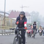 Jalin Sinergitas, Kapolres Banjar bersama Dandim 0613/Ciamis serta Forkopimda Kota Banjar Gelar Gowes Bareng