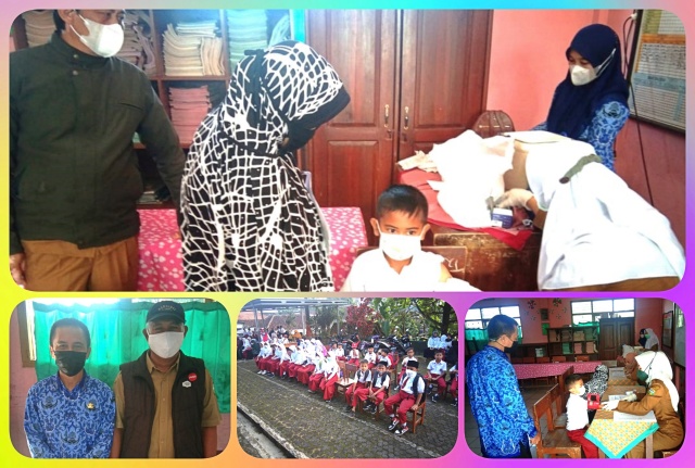 Vaksinasi Covid-19 bagi Anak Usia 6-11 Tahun SDN 1 Manggungjaya Dorong Optimalisasi Pembelajaran Tatap Muka Terbatas