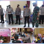 Kapolres Tasikmalaya Kota AKBP Aszhari Kurniawan Hadiri Zoom Meeting Kapolri Sekaligus Tinjau Percepatan Vaksinasi Anak Usia 6 - 11 Tahun