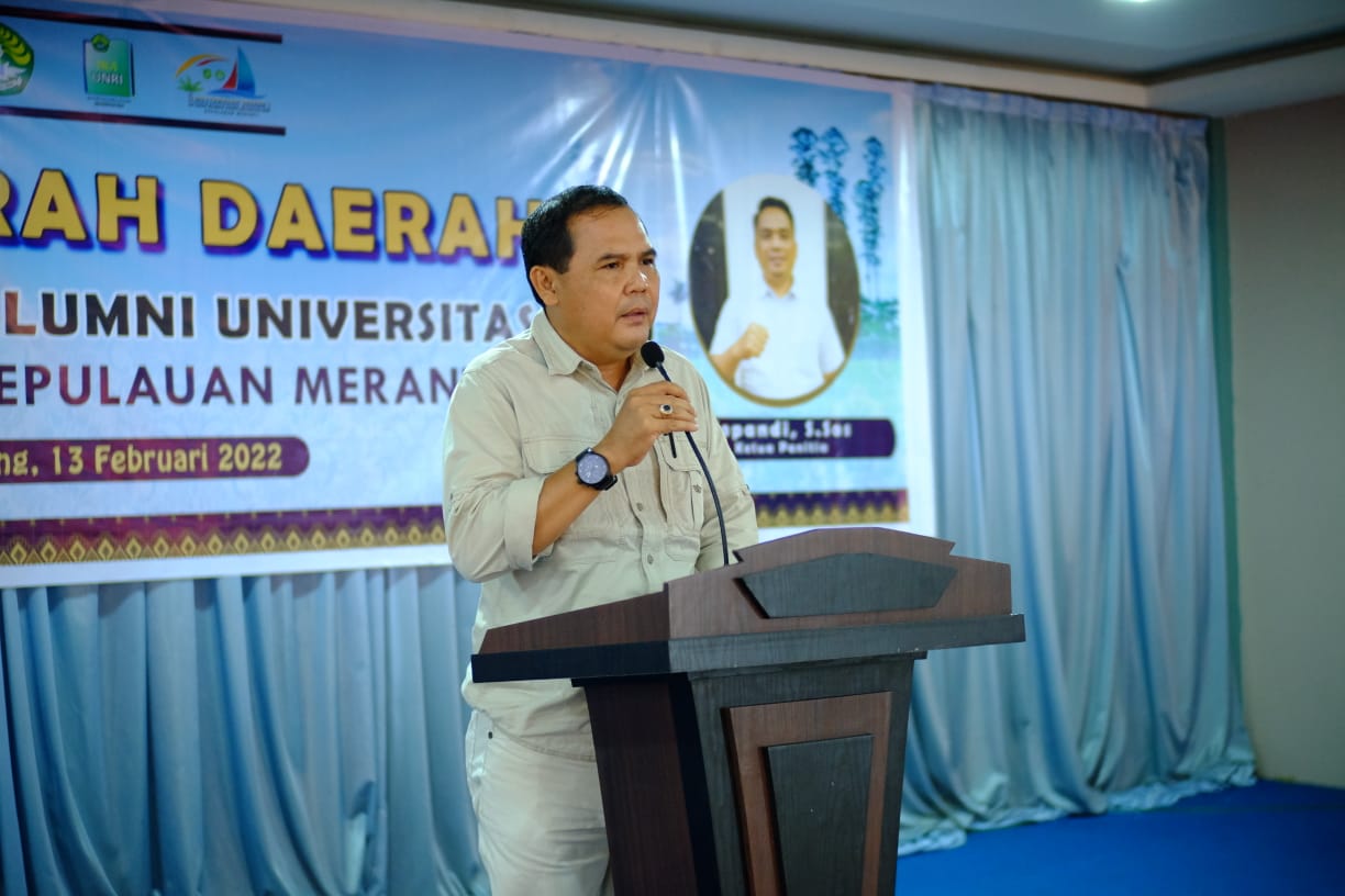 Buka Musda I IKA Universitas Riau Kepulauan Meranti, Sekda Tawarkan Program Strategis Bupati