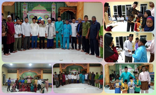 Remaja Masjid Ar Rahman Desa Puteri Sembilan Menggelar Festival Anak Saleh Ke-2