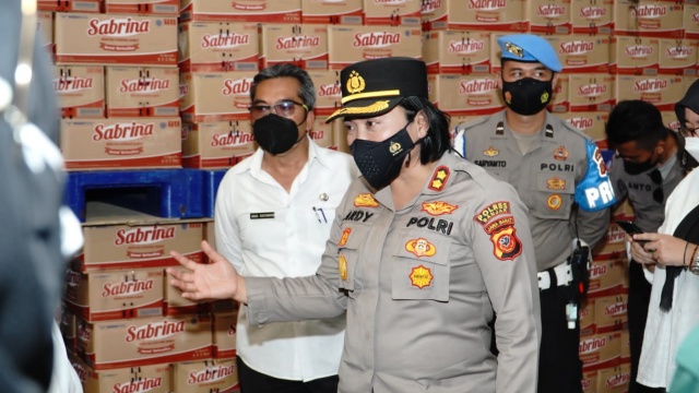 Kapolres Bersama Walikota Banjar Sidak Kesediaan Stok Minyak Goreng