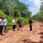 DPUPR OKI Tanggulangi Kerusakan Jalan Lebung Batang - Tulung Selapan, Ajak Perusahaan Peduli