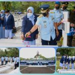 Danlanud Sam Ratulangi Pimpin Ziarah ke TMP Kairagi Sulut