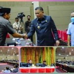 Bupati Berikan Jawaban Pandangan Fraksi di DPRD Meranti