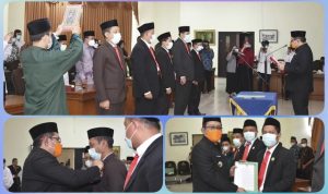1collage Bupati H.Ade Sugianto,S.IP Lantik Pimpinan BAZNAS Kabupaten Tasikmalaya