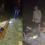 Polsek Rajapolah dan Piket Siaga Polres Tasikmalaya Kota Evakuasi Pria Tewas, Diduga Tertemper Kereta