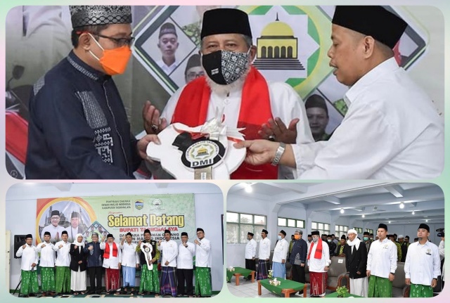 Bupati Ade Sugianto Serahkan Kendaraan Operasional Untuk DMI se-Kabupaten Tasikmalaya