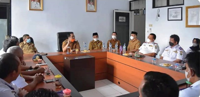 Bupati Tasikmalaya Silaturahmi Pasca Libur Lebaran 1443 H