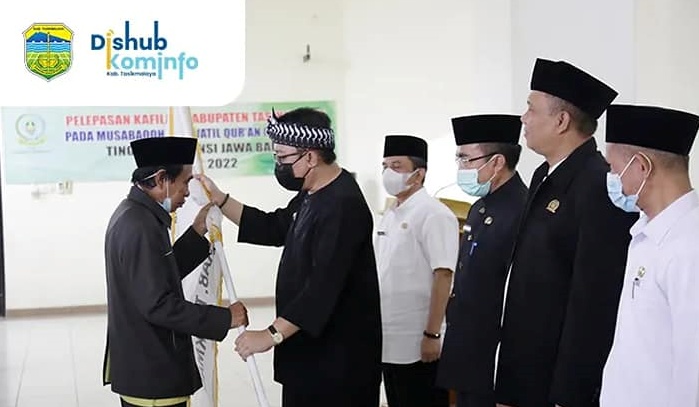 Bupati Tasikmalaya Lantik Pengurus LPTQ Kab. Tasikmalaya Masa Bhakti 2022-2027 Sekaligus Melepas Kafilah Kab. Tasikmalaya Pada MTQ XXXVIII Prov. Jabar Tahun 2022