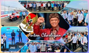 CATATAN ANTON CHARLIYAN : Presiden Jokowi dan Event Balapan Formula-E