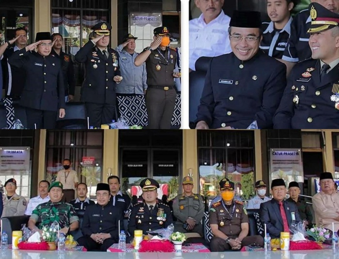 Sekretaris Daerah Kabupaten Tasikmalaya Ikuti Upacara Hari Bhayangkara Ke-76