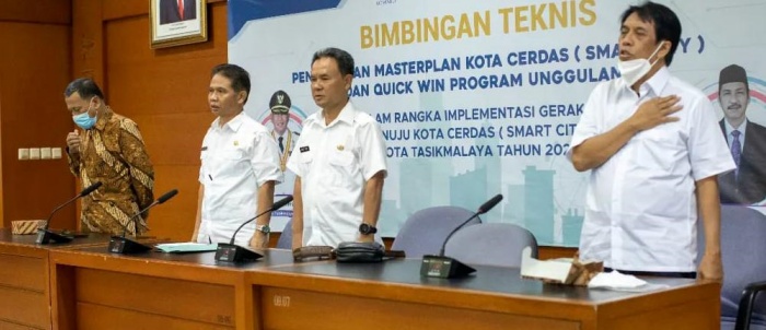 Bimbingan Teknis Penyusunan Masterplan Kota Cerdas (Smart City) dan Quick Win Program Unggulan Tahap II Pemerintah Kota Tasikmalaya Tahun 2022