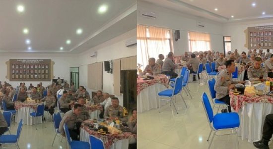 Jelang Pensiun, Anggota Polri dan ASN Polres Tasikmalaya Kota Mendapatkan Latihan Keterampilan Kewirausahaan