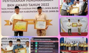 Pemkab Tasikmalaya Mendapat Anugrah BKN Award Peringkat Ke 2 Kategori Penilaian Kompetensi Pemerintah Kabupaten Wilayah Barat Tipe