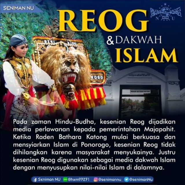 Asal Usul Reog Ponorogo