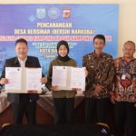 Bersama Wawalkot Banjar dan Ketua BBNK Ciamis, Kapolres Banjar Hadiri Pencanangan Desa Bersinar