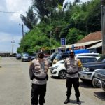 Tingkatkan Patroli Preventif Siang, Polsek Sukaratu Pantau Objek Wisata Gunung Galunggung