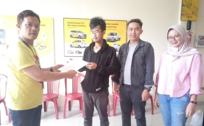 Alami Kecelakaan, Pengemudi Maxim di Tasikmalaya Terima Santunan Sebesar Rp 10 Juta dari YPSSI