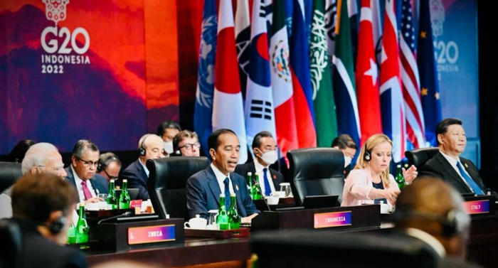 Sesi Kedua KTT G20, Presiden Jokowi Dorong Penguatan Arsitektur Kesehatan Global