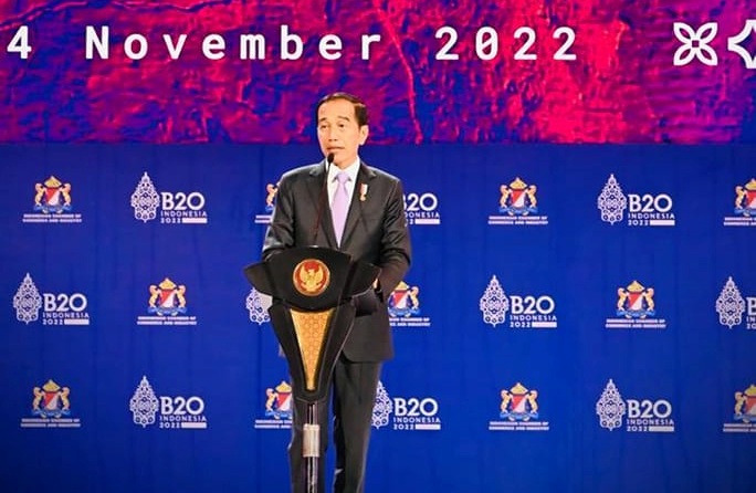 Hadiri B20 Summit, Presiden Sampaikan Strategi Indonesia Hadapi Masalah Ekonomi Dunia