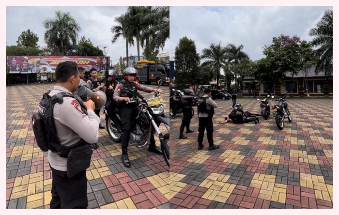 Sat Samapta Polres Tasikmalaya Kota, Gelar Latihan Keterampilan Berkendara, Antisipasi Kejahatan Jalanan