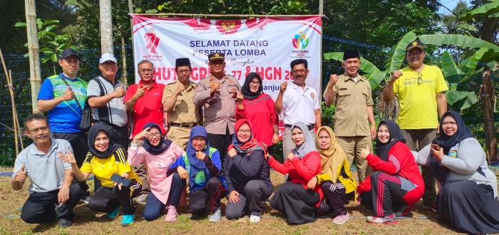 Kapolsek Gunungtanjung Hadiri Pembukaan Porseni Guru Dalam Rangka HUT PGRI ke 77